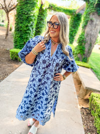 Pamela Deep Sea Dress