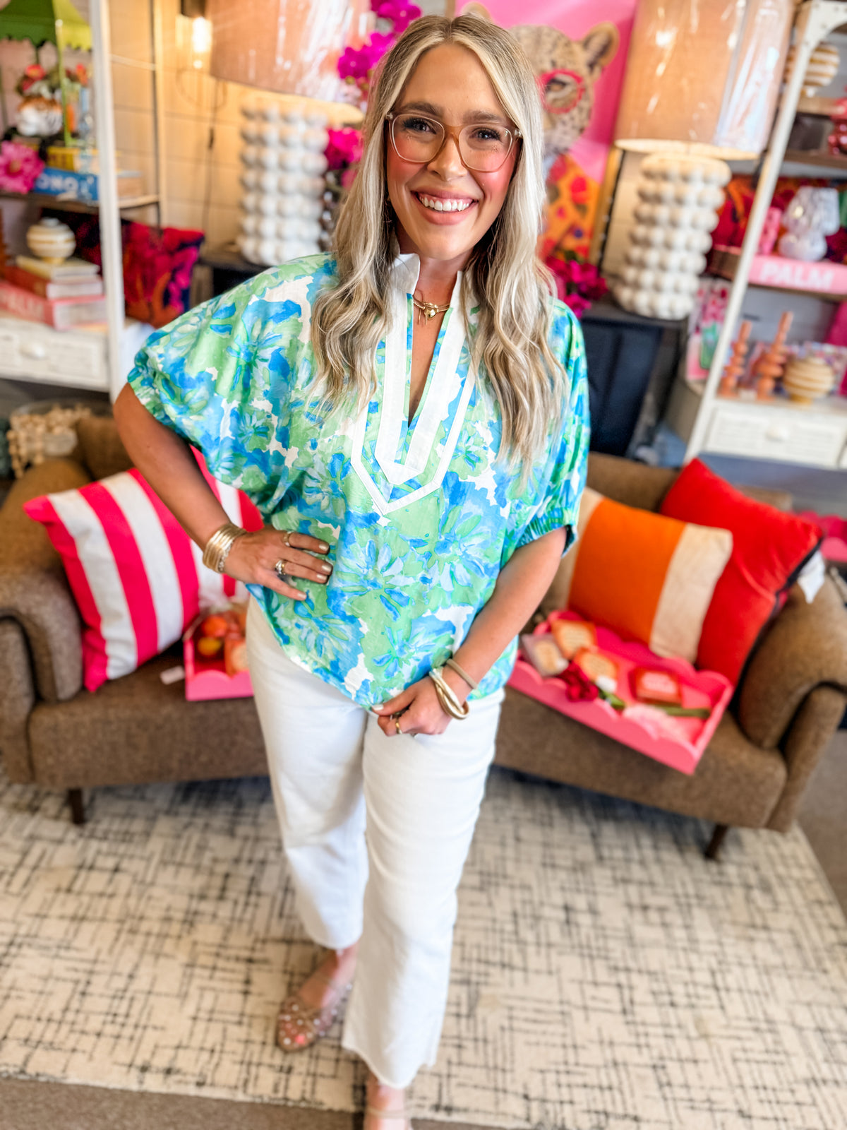 Blush Bay Breeze Top