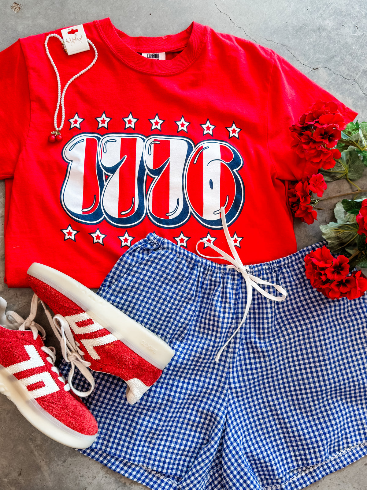 USA Stars and Stripes 1776 Tee