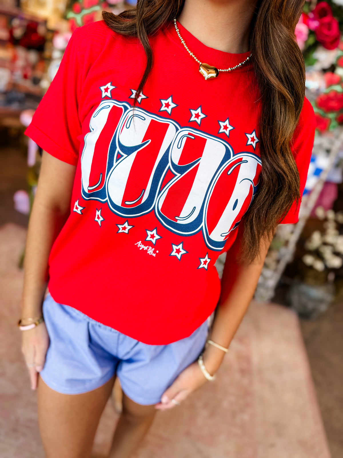 USA Stars and Stripes 1776 Tee