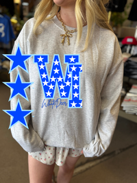 White Deer School Star Sweatshirt PRE-ORDER