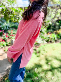 Cozy Day Waffle Pullover - Cross