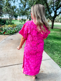 Leighton Magenta Dress