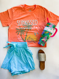 Sunkissed (Coral) - Short Sleeve / Crew