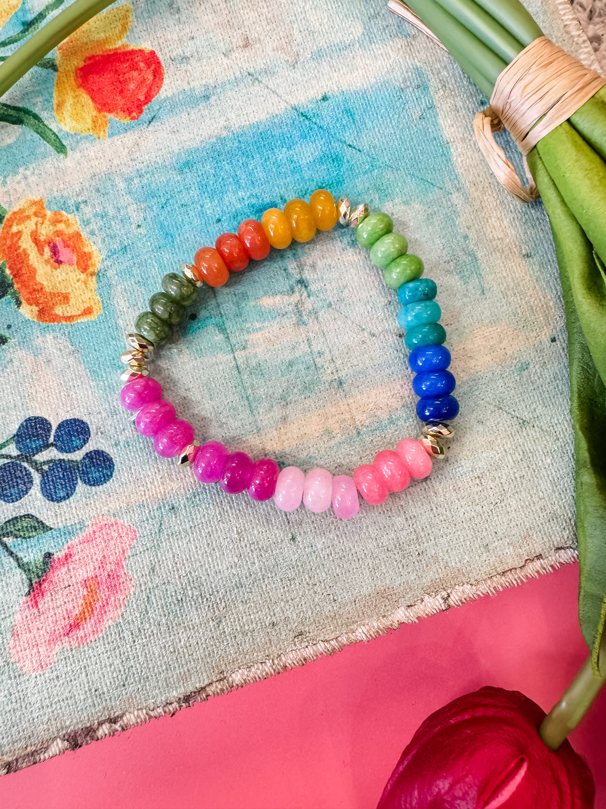 treasure gem bracelet