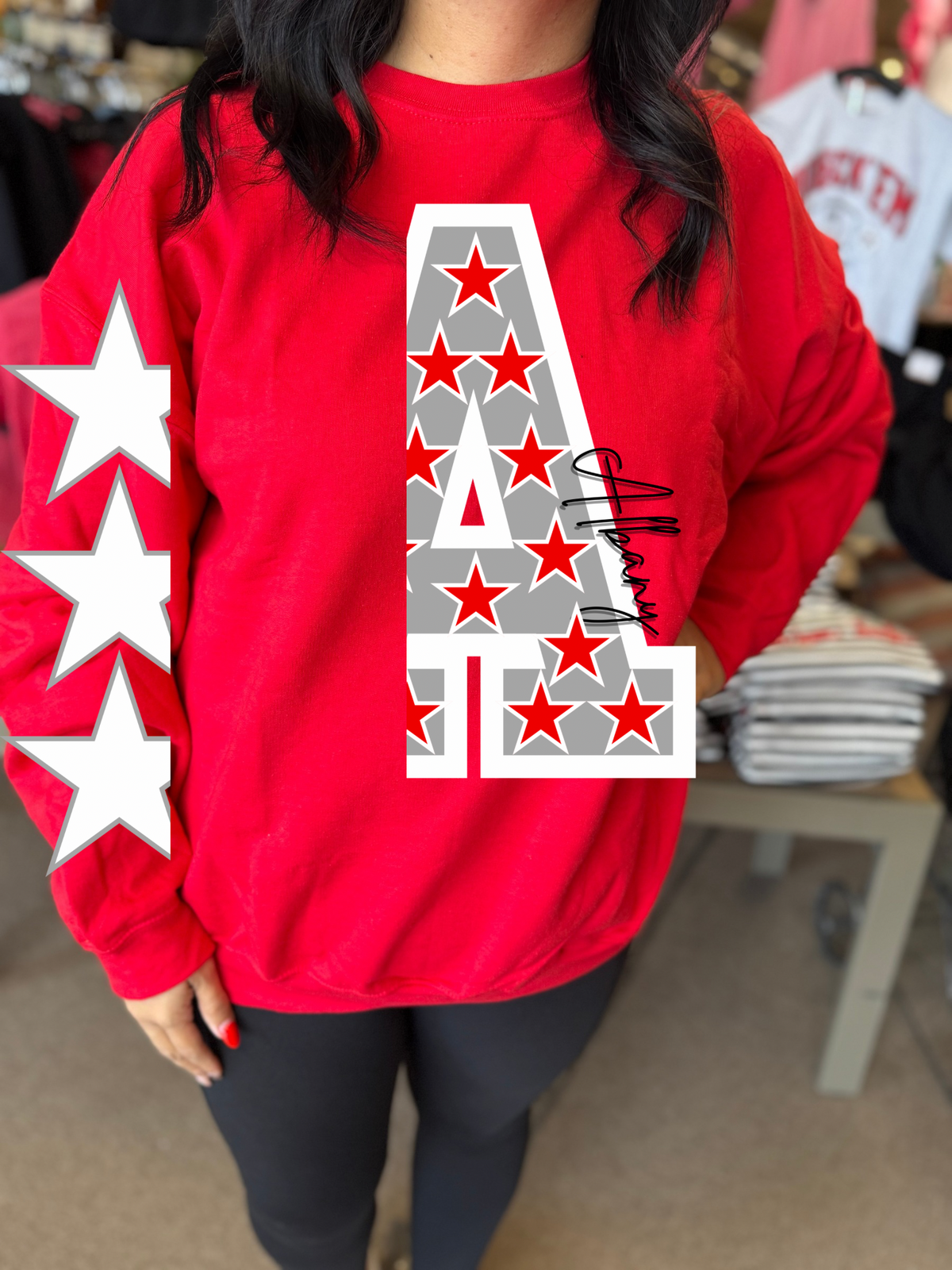 Albany School Star Sweatshirt PRE-ORDER