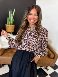 Leopard Dreaming Blouse