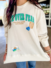 Faith Over Fear Pullover