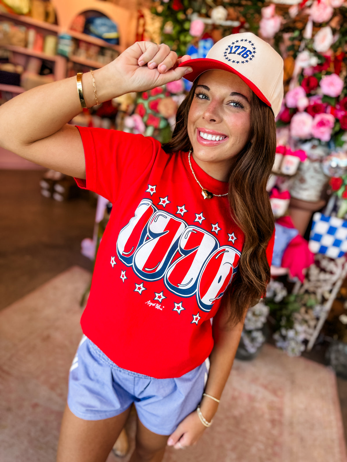 USA Stars and Stripes 1776 Tee