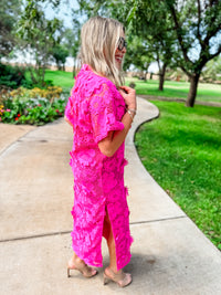 Leighton Magenta Dress