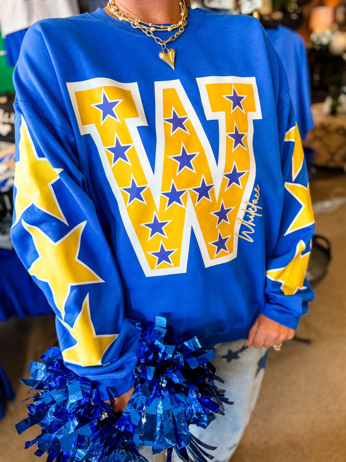 Whiteface Star Sweatshirt PREORDER