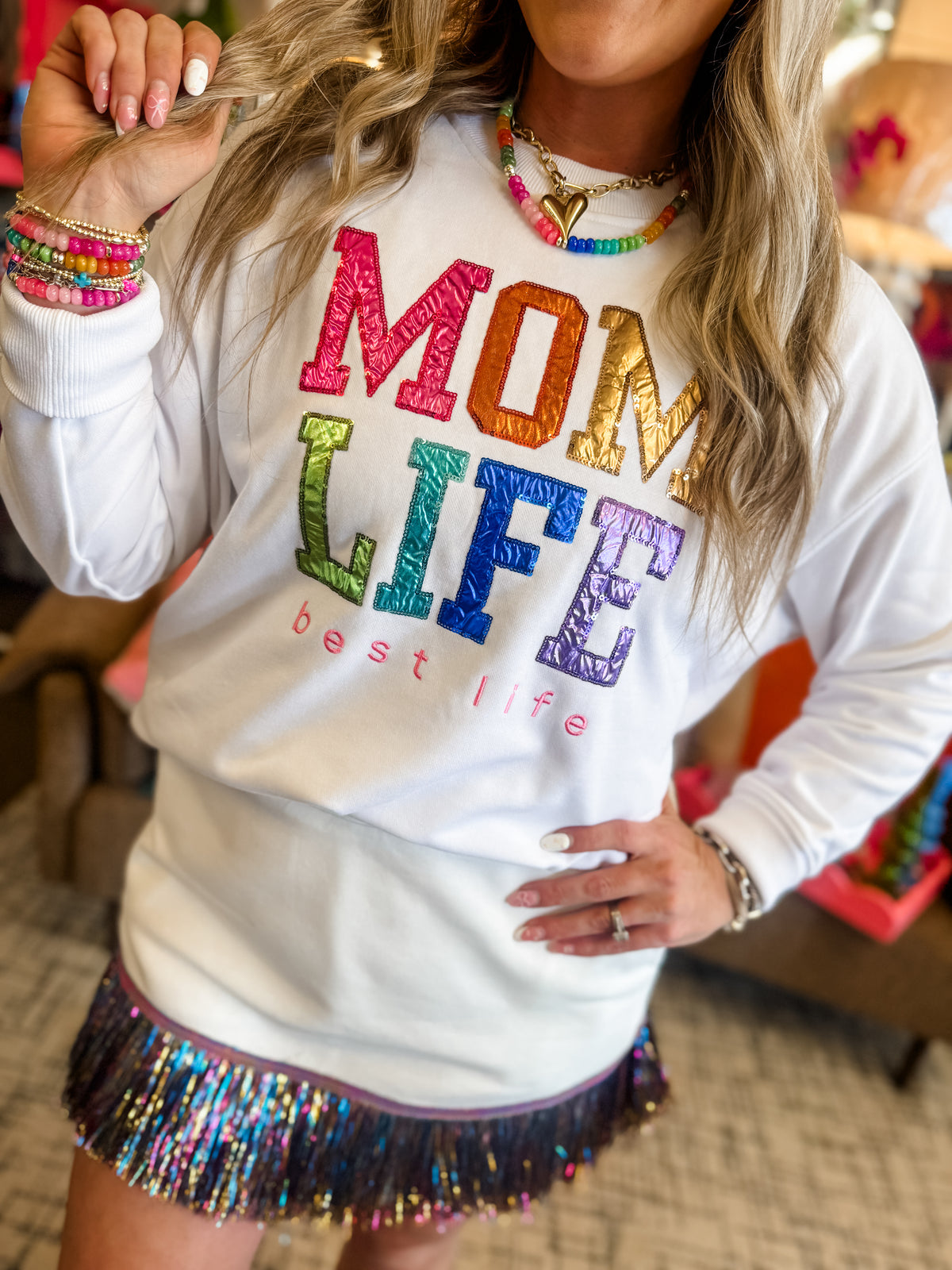 Mom Life Sweatshirt