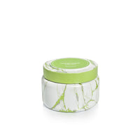 Honeydew Crush Modern Marble Printed Travel Tin Candle