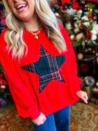 Applique Holiday Sweatshirt