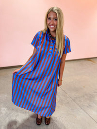 The Clara Stripe Dress