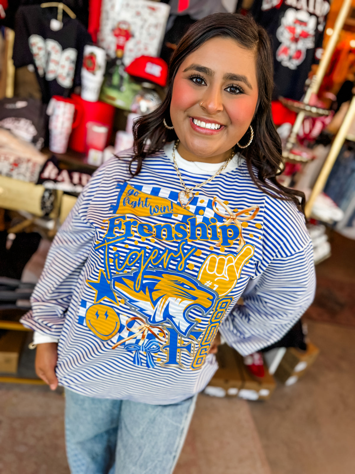 Frenship Tigers Collage Top
