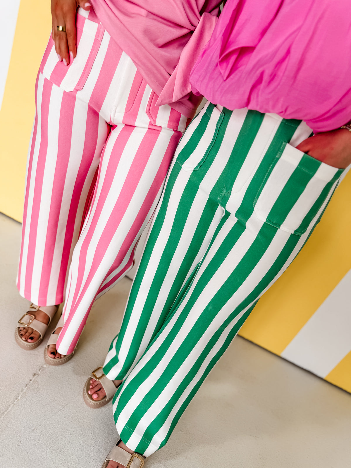 Essential Striped Jeans