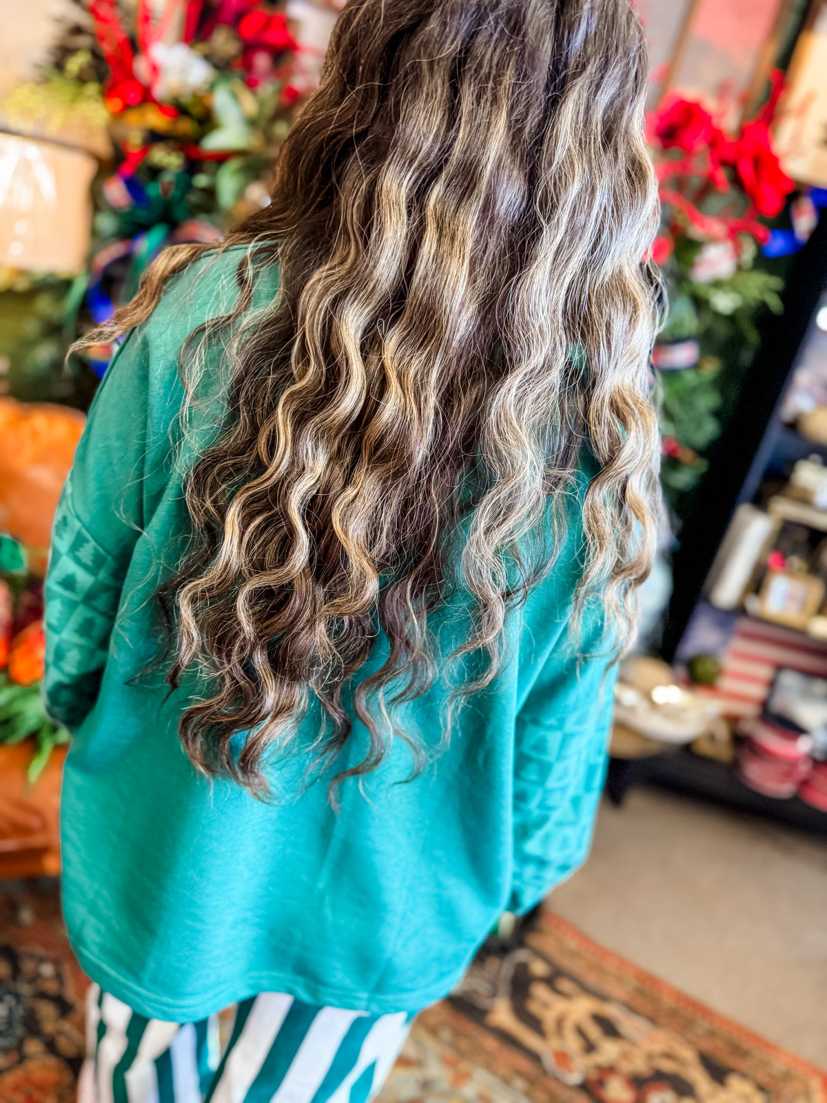 Day Off Top Holiday Tree Green