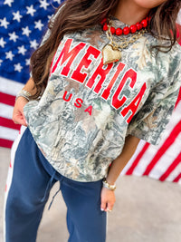 Patriotic Gault Camo Tee
