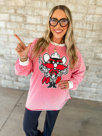 Mascott Stripe Long Sleeve Top