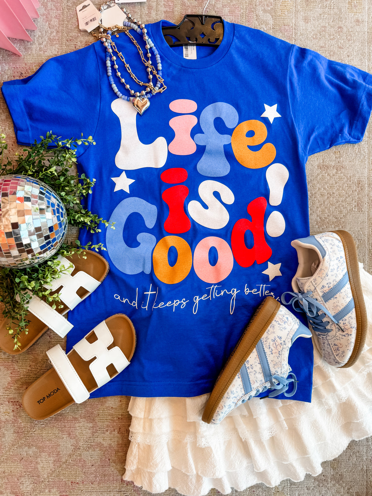 Life Is Good Tee
