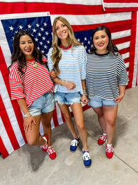 Marie Stripe Top
