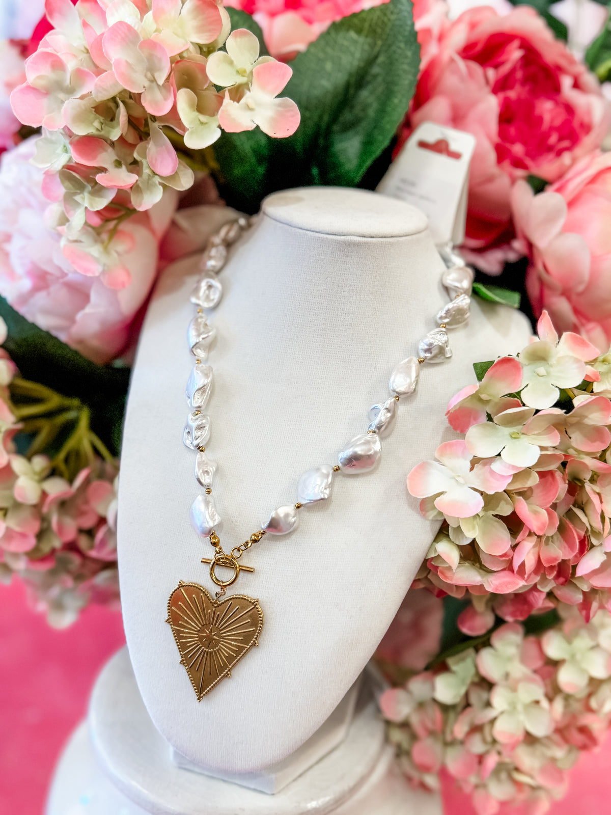 Blaze Heart Necklace