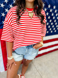 Marie Stripe Top