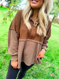 Ready or Not Soft Waffle 1/4 Zip