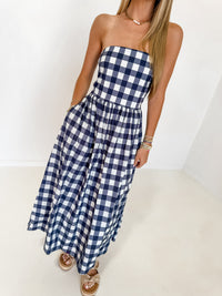 Gisele Gingham Dress