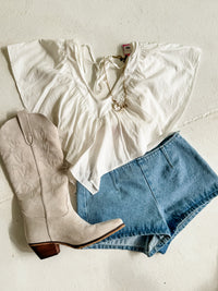Dailee Denim Short