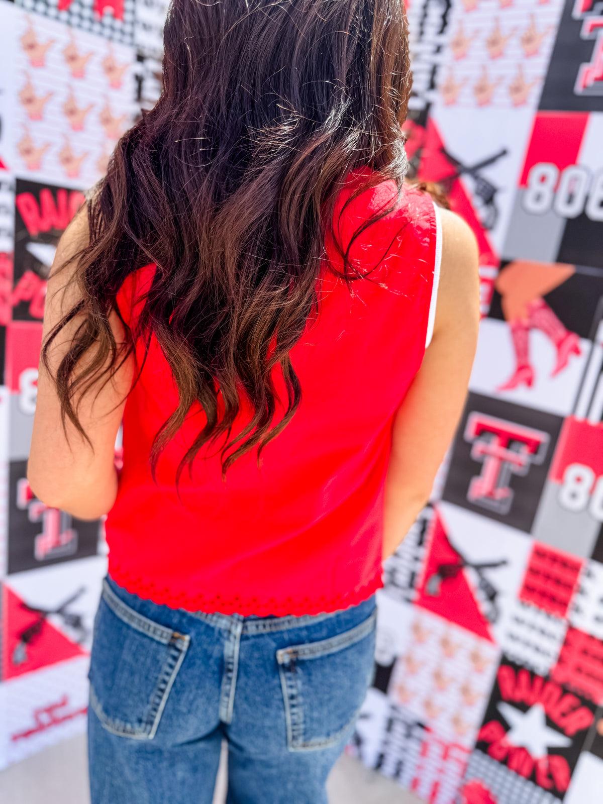 Bethany Red Vest
