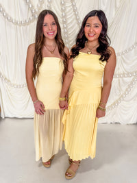 Hudsyn Dress - Yellow