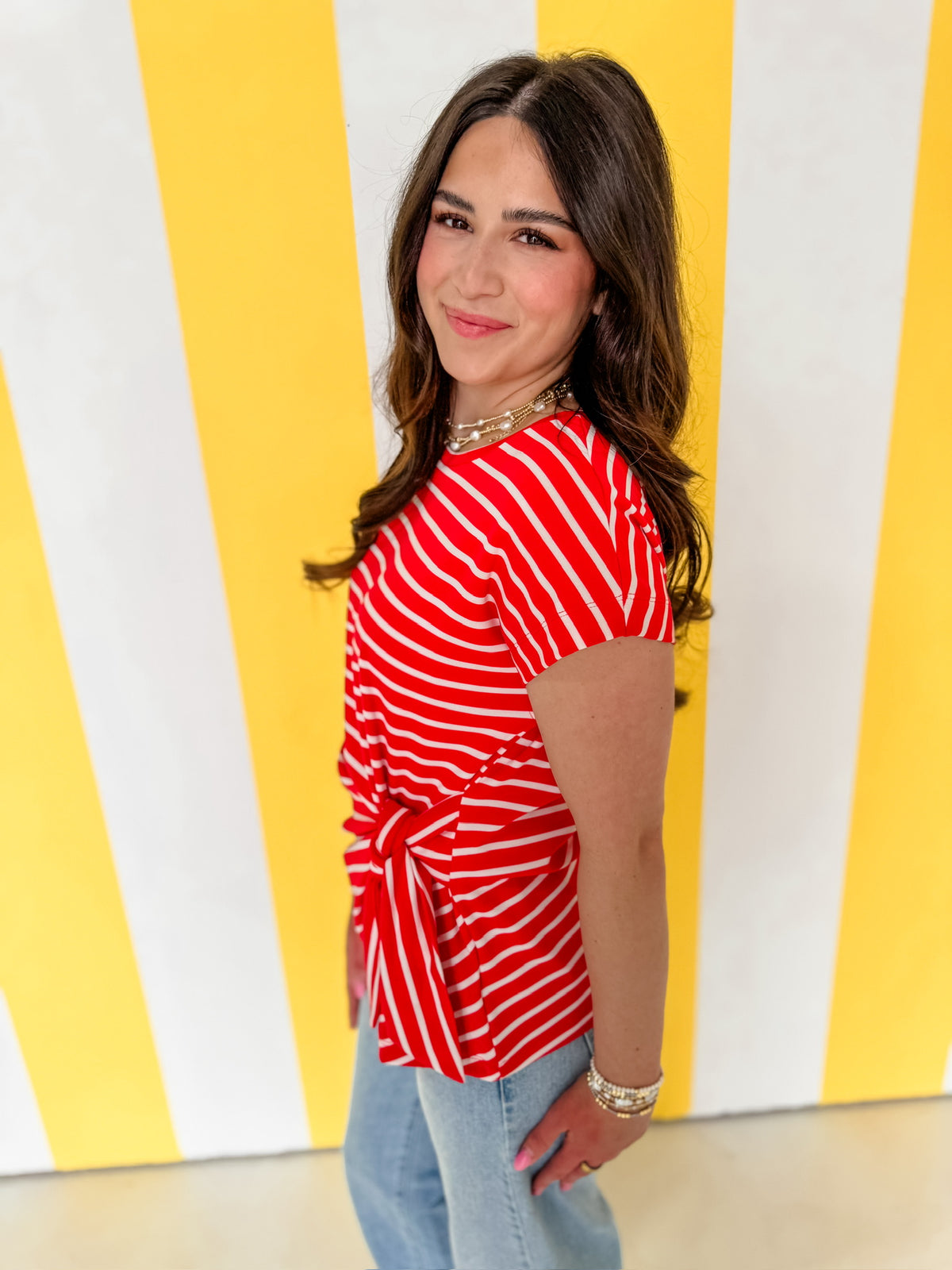 Go To Stripe Top
