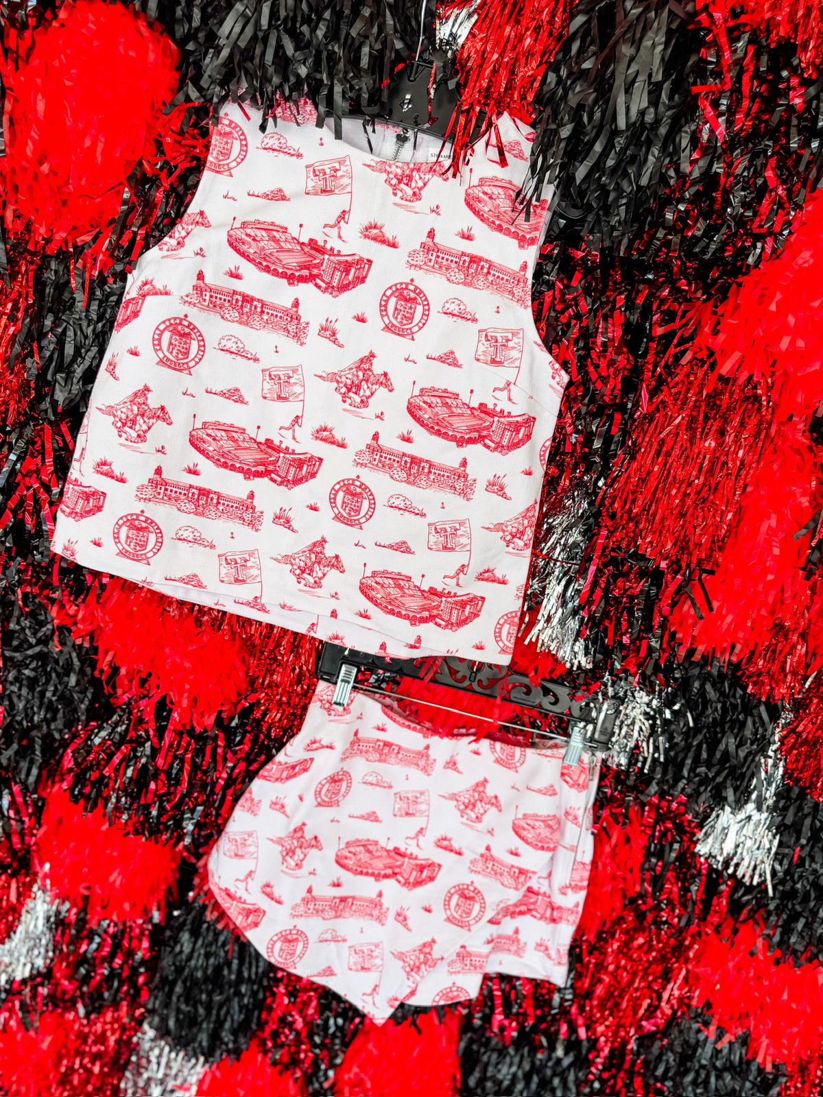The Team Toile Denim Tank