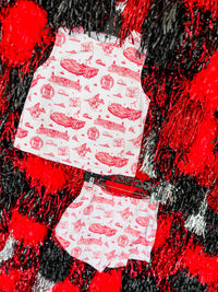 The Team Toile Denim Tank