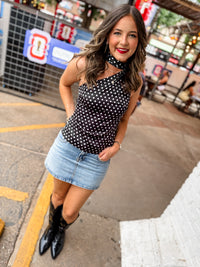 End Game Polka Dot Top