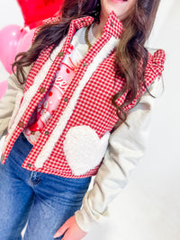 Gingham Love Vest