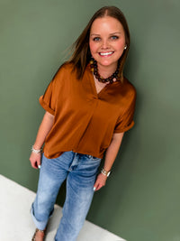 The Blake Rust Top