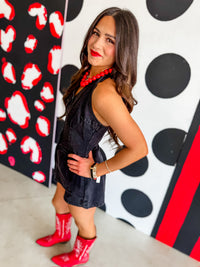 Rally Denim Romper