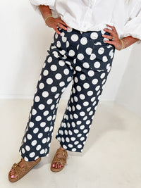 Chic In Dot Pants