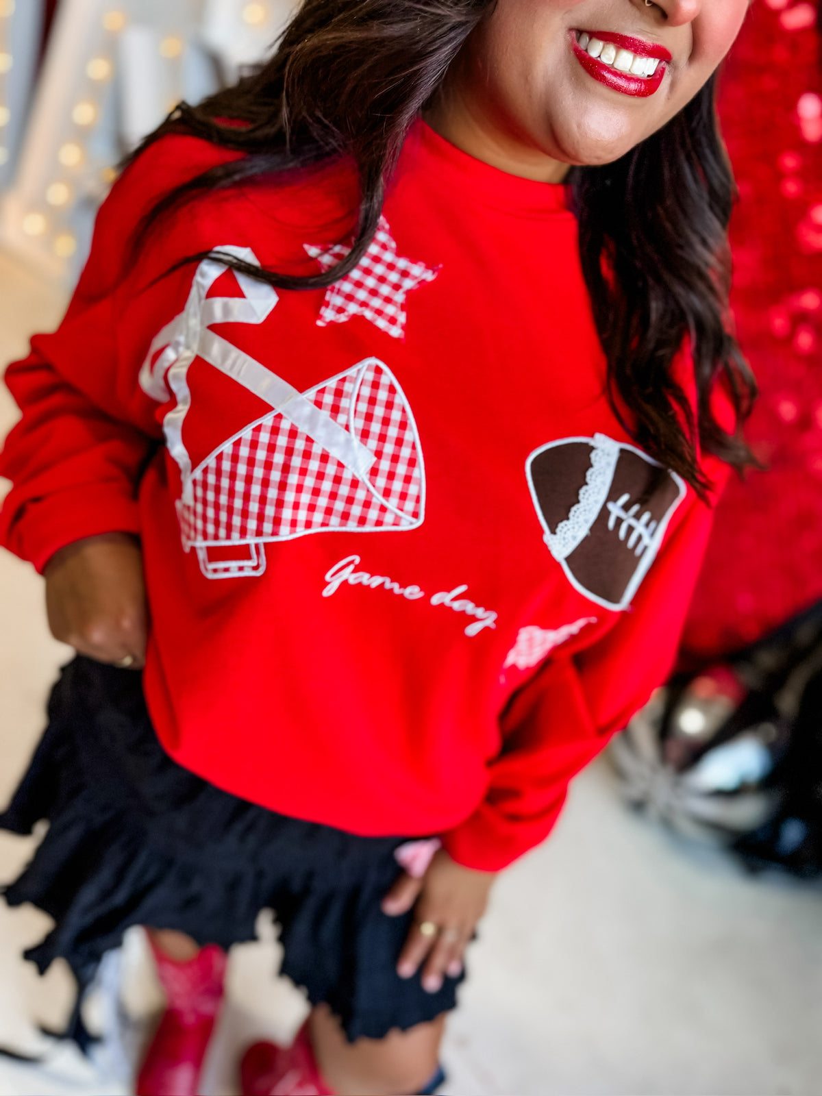 Frills and Field Goals Sweatshirt