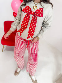 Polka Dot Love Sweatshirt