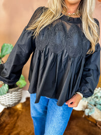 Kelli Lace Top