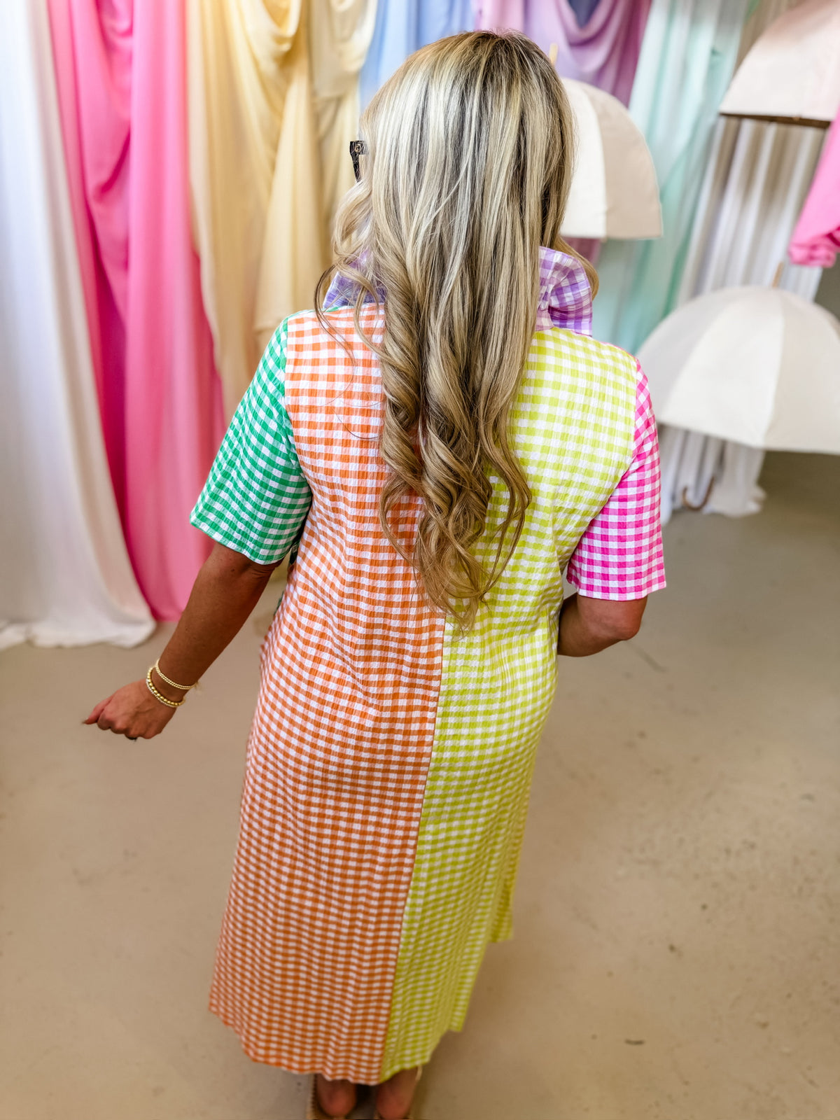 Audrey Gingham Dress