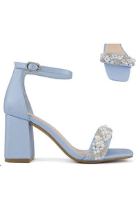 Cecilia Blue Heels