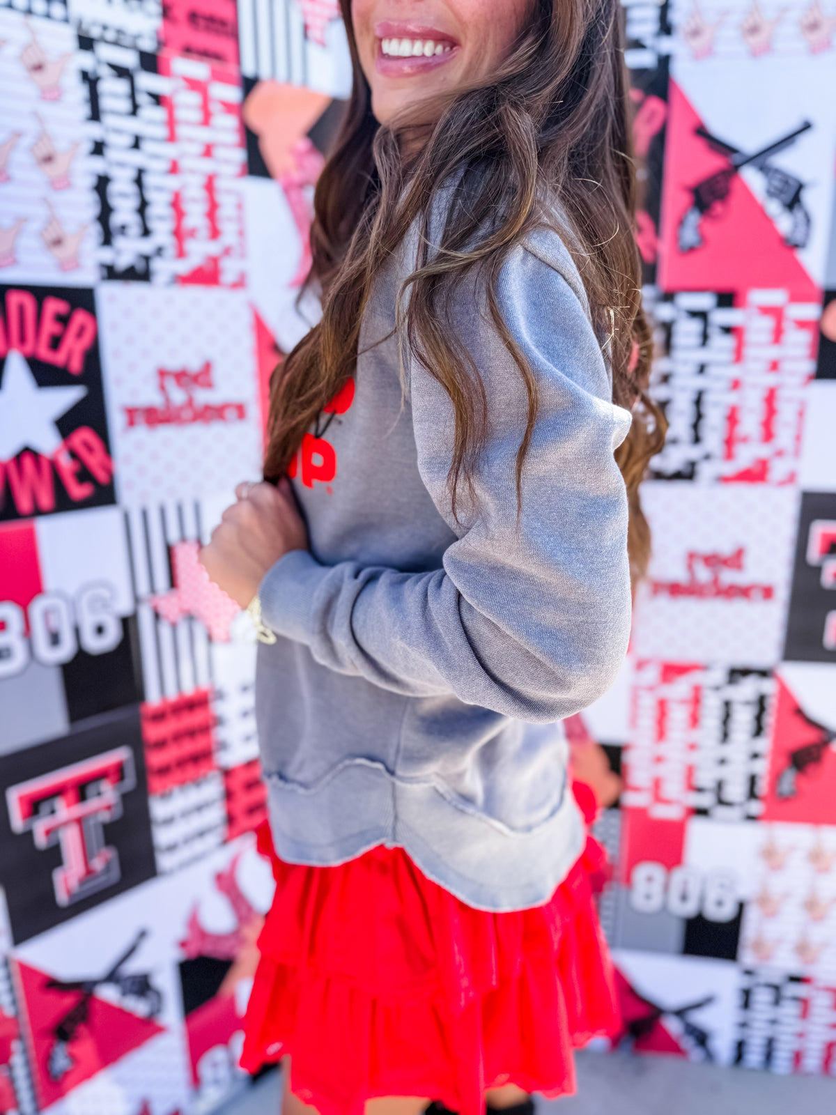 Gametime Poncho Fleece Pullover
