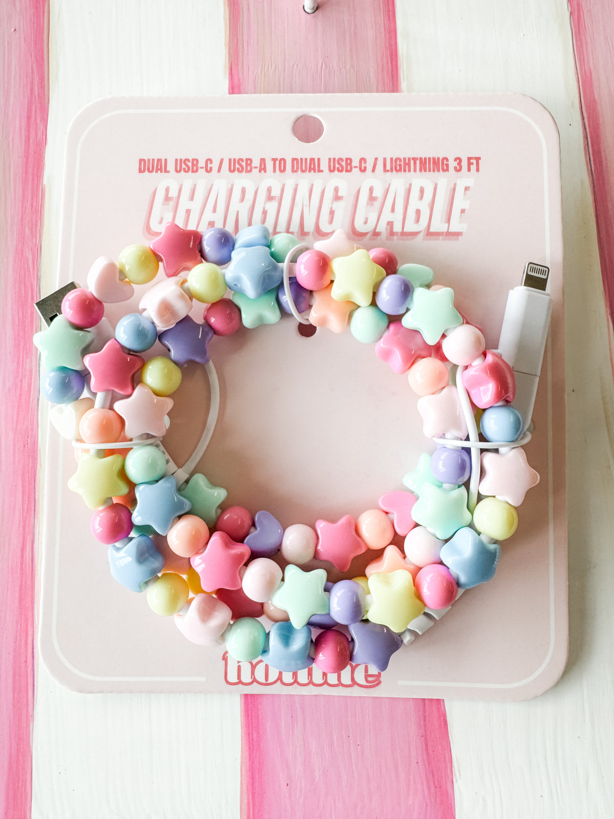 Multi Color Beaded Chargers