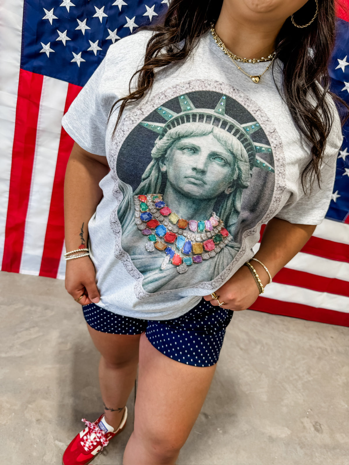 Liberty Necklace Tee