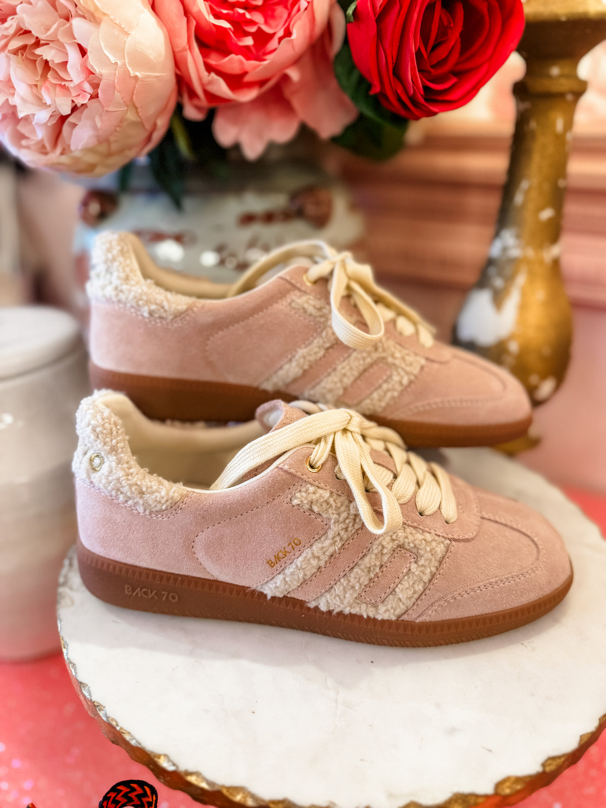 Cloud 6N Pink Beige Back 70's Sneakers